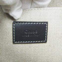Chloe Neutrals Canvas and Leather Tote Bag
