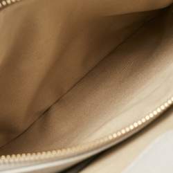 Chloe Two Tone Grey Leather Medium Aby Day Top Handle Bag