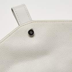 Chloe Two Tone Grey Leather Medium Aby Day Top Handle Bag