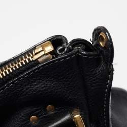 مملوكة مسبقًا حقيبة كتف كلوي مارسي متوسطة جلد أزرق