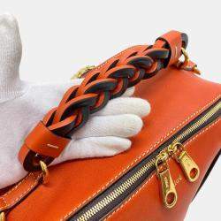 Chloe Orange Dahlia Handbag