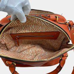Chloe Orange Dahlia Handbag