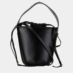 Chloe Black Leather Sense Bucket Bag