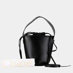 Chloe Black Leather Sense Bucket Bag