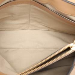 Pre Owned Chloe Beige Leather Small Faye Day Top Handle Bag
