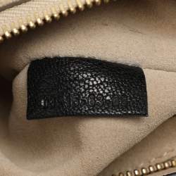 Pre Owned Chloe Black Leather Large Drew Top Handle Bag