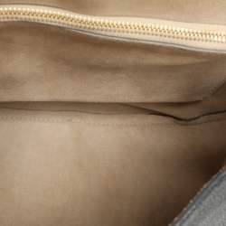 Pre Owned Chloe Black Leather Large Drew Top Handle Bag