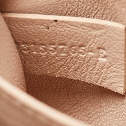 Pre Owned حقيبة كتف كلوي إلسي جلد أسود وجلد نعام صغيرة 