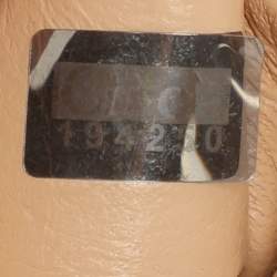 Pre Owned  Chloe Brown Leather Medium Elsie Chain Shoulder Bag