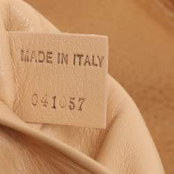 Pre Owned  Chloe Brown Leather Medium Elsie Chain Shoulder Bag