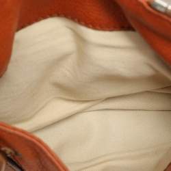 Pre Owned Chloe Brown Leather Medium Paddington Satchel