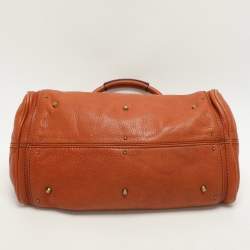 Pre Owned Chloe Brown Leather Medium Paddington Satchel