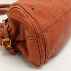 Pre Owned Chloe Brown Leather Medium Paddington Satchel