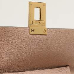 Pre Owned Chloe Beige Leather Small Drew Shoulder Bag