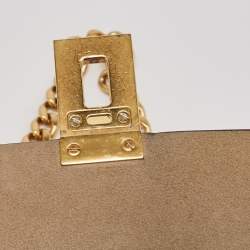 Chloe Beige Leather Small Drew Shoulder Bag