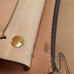 Chloe Beige Leather Small Drew Shoulder Bag