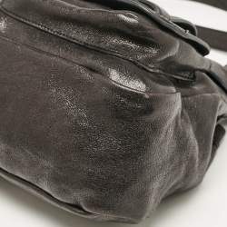 Chloe Black Leather Medium Saskia Satchel