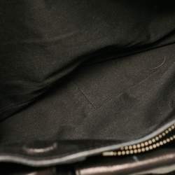 Chloe Black Leather Medium Saskia Satchel