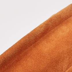 مملوكة مسبقًا Chloe Brown Leather and Suede Medium Faye Shoulder Bag