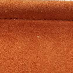 مملوكة مسبقًا Chloe Brown Leather and Suede Medium Faye Shoulder Bag