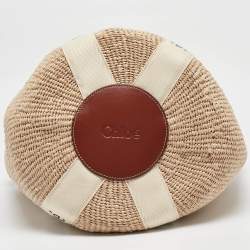 Chloe Natural Fibers Large Woody Tote