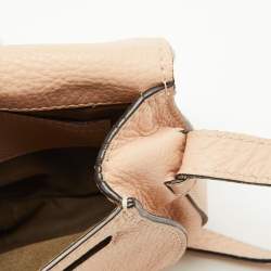 Pre Owned Chloe Beige Leather Small Marcie Shoulder Bag