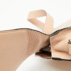 Pre Owned Chloe Beige Leather Small Marcie Shoulder Bag