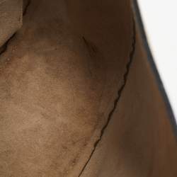 Chloe Gold Leather Medium Drew Shoulder Bag