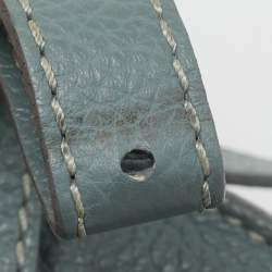 مملوكة مسبقًا Chloe Light Blue Leather Mini Marcie Crossbody Bag