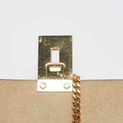 Chloe Multicolor Calf Hair and Leather Small Drew Shoulder Bag
