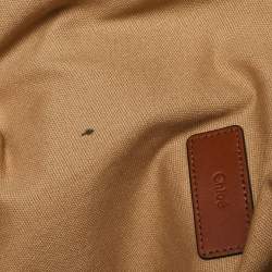 Pre Owned Chloe Brown Canvas Changing/Diaper Bag