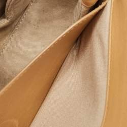 Chloe Beige/Black Leather and Suede Roy Crossbody Bag