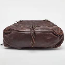 Chloe Dark Brown Leather Medium Paddington Satchel