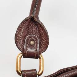 Chloe Dark Brown Leather Medium Paddington Satchel