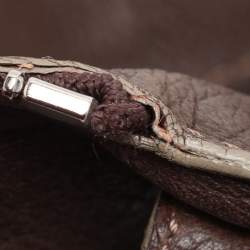 Pre Owned Chloe Brown Leather Paddington Satchel