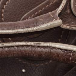 Pre Owned Chloe Brown Leather Paddington Satchel