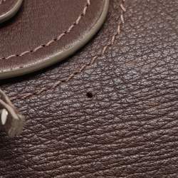 Pre Owned Chloe Brown Leather Paddington Satchel