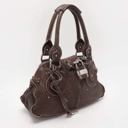 Pre Owned Chloe Brown Leather Paddington Satchel