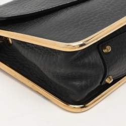 Chloe Black Leather Small Sally Shoulder Bag