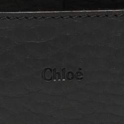 Chloe Black Leather Small Sally Shoulder Bag