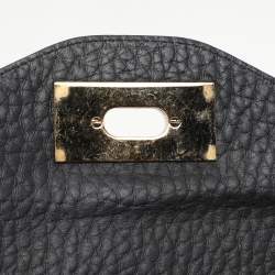 Chloe Black Leather Small Sally Shoulder Bag