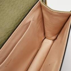 Chloe Green Patent Leather Sally Clutch
