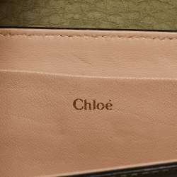 Chloe Green Patent Leather Sally Clutch