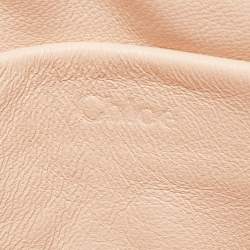 Chloe Rose Pink Leather Small Elsie Chain Shoulder Bag