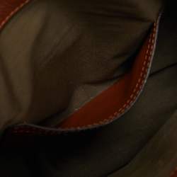 Pre Owned Chloe Brown Leather Medium Marcie Crossbody Bag