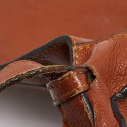 Pre Owned Chloe Brown Leather Medium Marcie Crossbody Bag