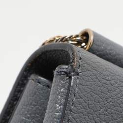 Chloe Grey Leather Small Elsie Shoulder Bag