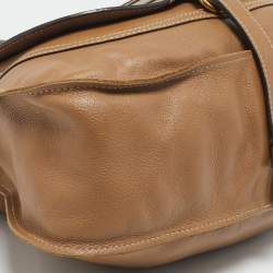 Chloé Tan Leather Medium Marcie Satchel