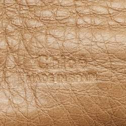 Chloe Brown Leather Marcie Continental Wallet