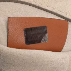 Chloe Brown/Green Leather and Suede Medium Drew Shoulder Bag